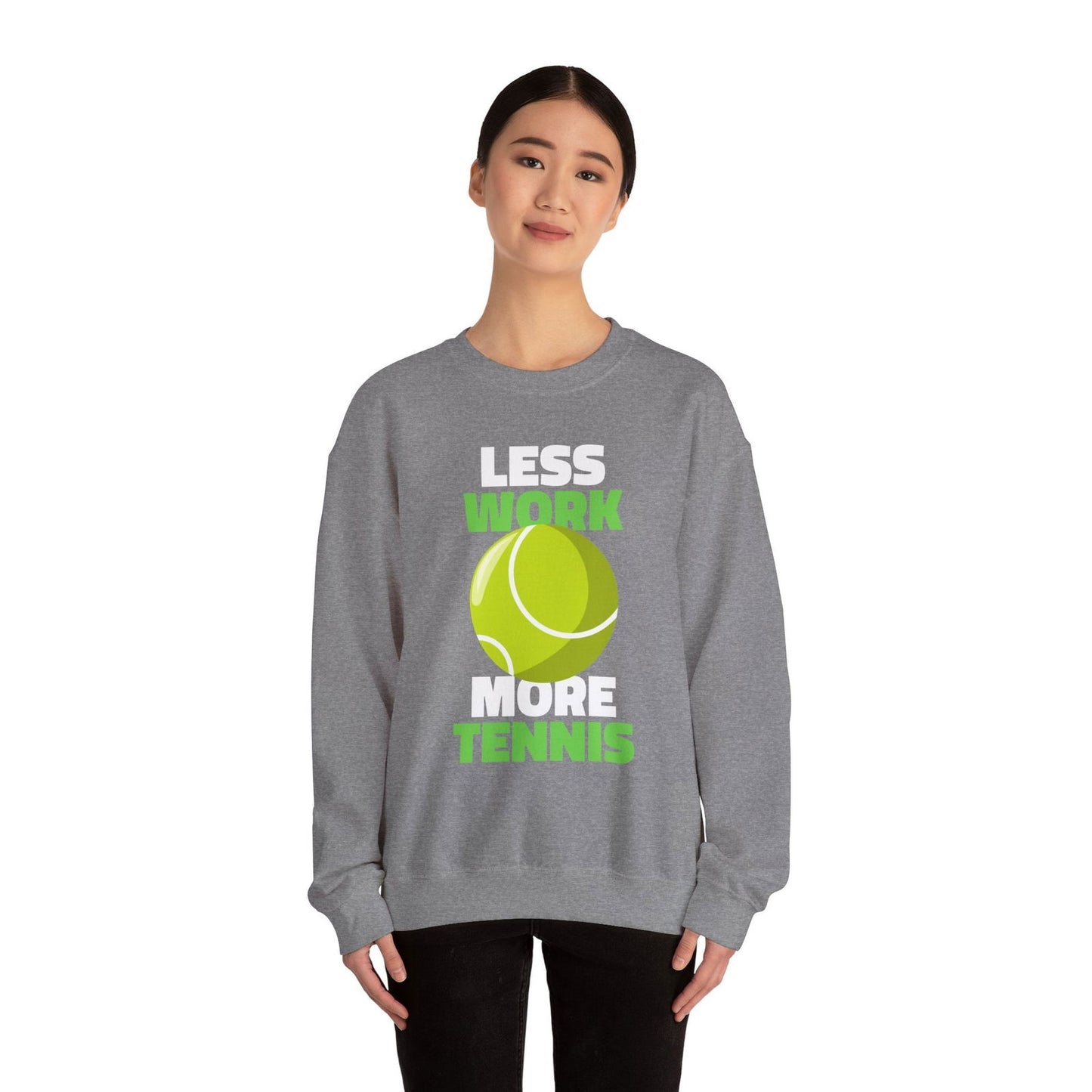 LESS WORK MORE TENNIS - Tennis Sweatshirt - GRANDSLAM PH