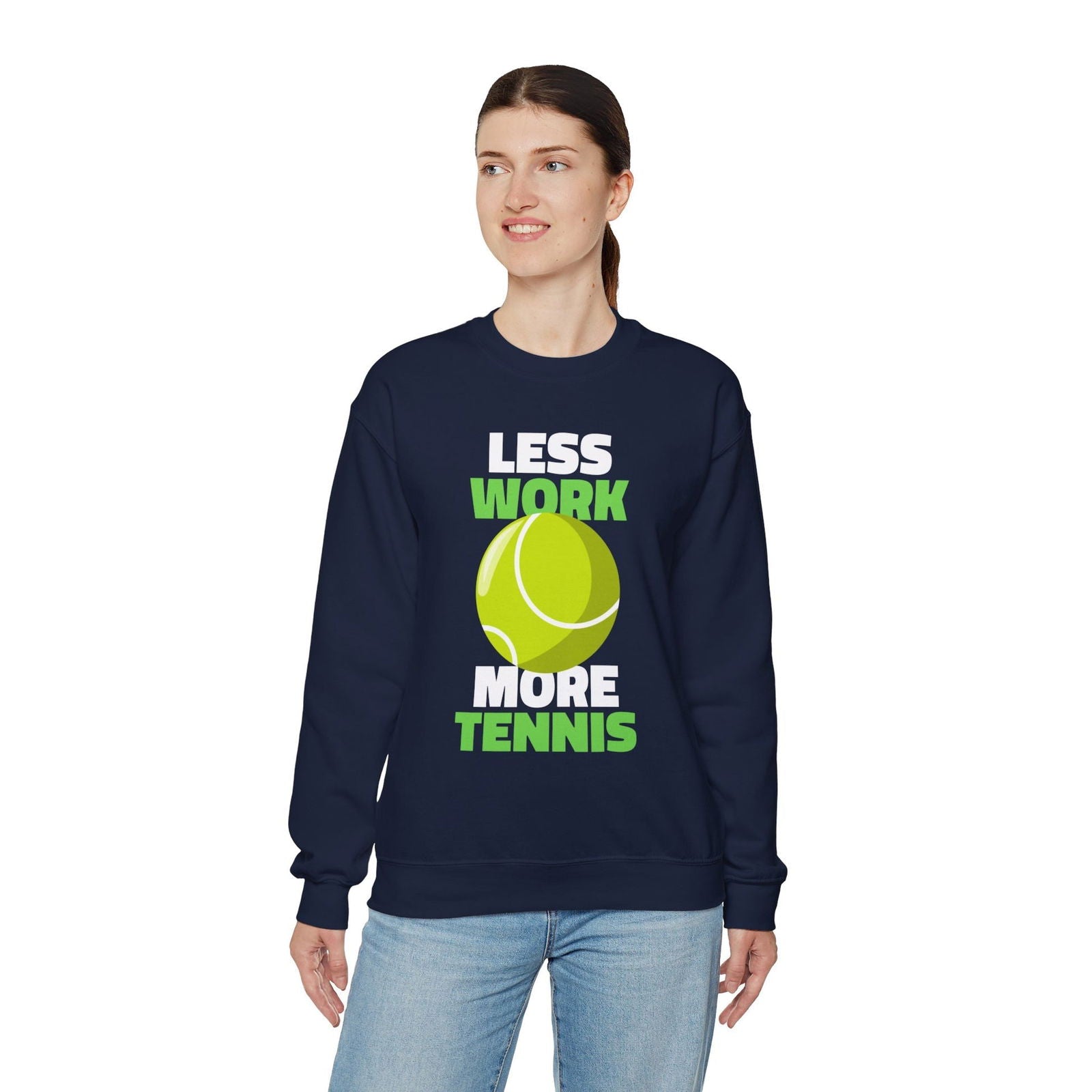 LESS WORK MORE TENNIS - Tennis Sweatshirt - GRANDSLAM PH