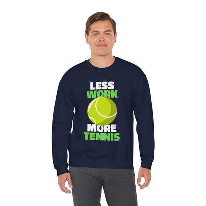 LESS WORK MORE TENNIS - Tennis Sweatshirt - GRANDSLAM PH