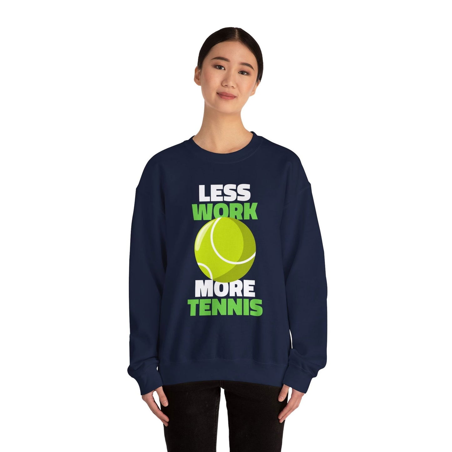 LESS WORK MORE TENNIS - Tennis Sweatshirt - GRANDSLAM PH