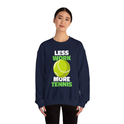 LESS WORK MORE TENNIS - Tennis Sweatshirt - GRANDSLAM PH