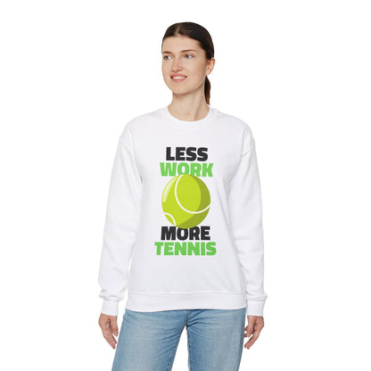 LESS WORK MORE TENNIS - Tennis Sweatshirt - GRANDSLAM PH