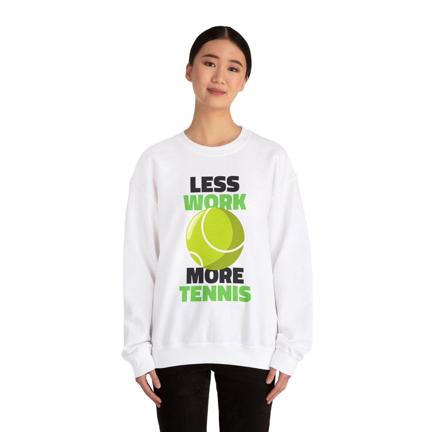 LESS WORK MORE TENNIS - Tennis Sweatshirt - GRANDSLAM PH