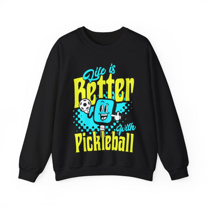 LIFE'S BETTER W/ PICKELBALL 1 - Pickleball (Sweatshirt) - GRANDSLAM PH
