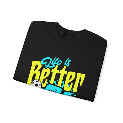 LIFE'S BETTER W/ PICKELBALL 1 - Pickleball (Sweatshirt) - GRANDSLAM PH