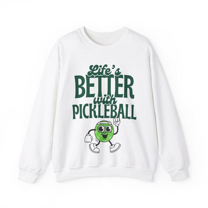 LIFE'S BETTER W/ PICKLEBALL 2 - Pickleball (Sweatshirt) - GRANDSLAM PH