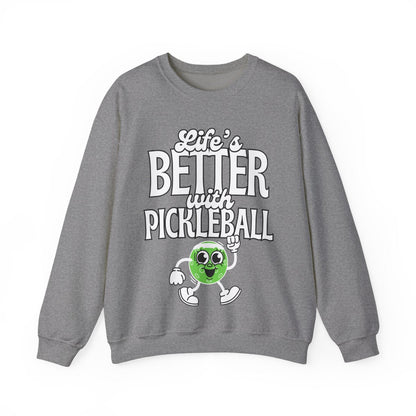 LIFE'S BETTER W/ PICKLEBALL 2 - Pickleball (Sweatshirt) - GRANDSLAM PH