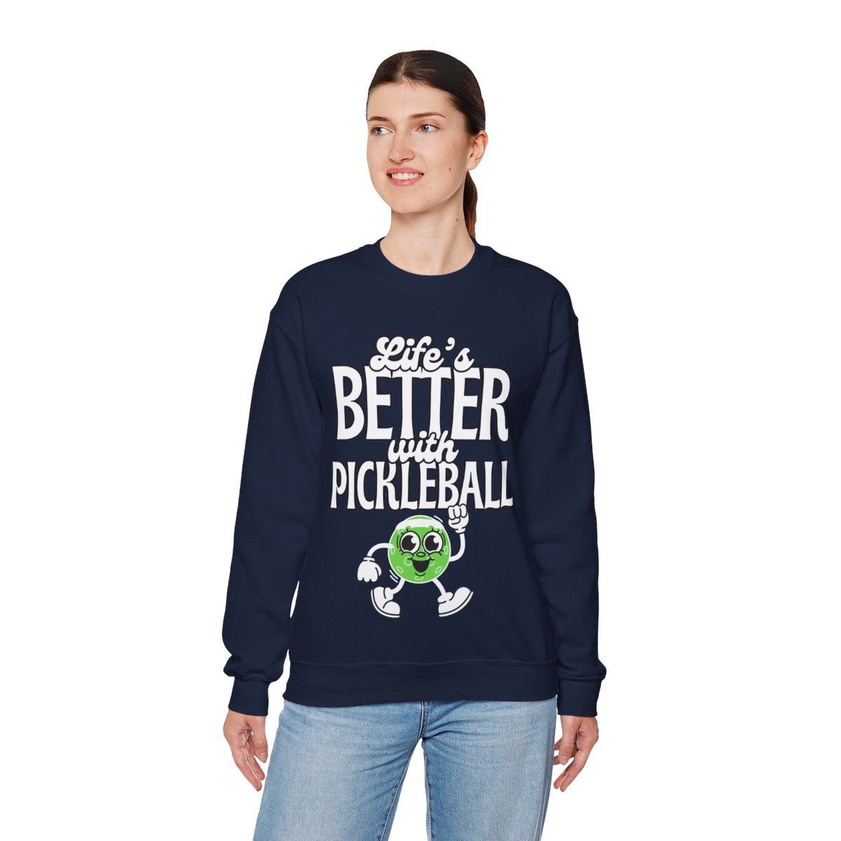 LIFE'S BETTER W/ PICKLEBALL 2 - Pickleball (Sweatshirt) - GRANDSLAM PH