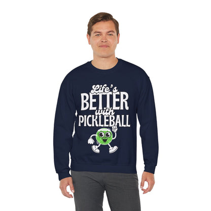 LIFE'S BETTER W/ PICKLEBALL 2 - Pickleball (Sweatshirt) - GRANDSLAM PH