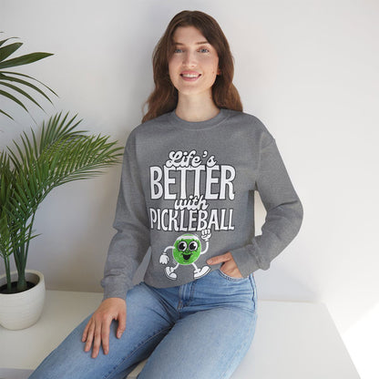LIFE'S BETTER W/ PICKLEBALL 2 - Pickleball (Sweatshirt) - GRANDSLAM PH
