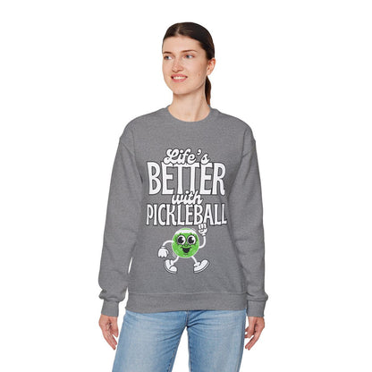 LIFE'S BETTER W/ PICKLEBALL 2 - Pickleball (Sweatshirt) - GRANDSLAM PH