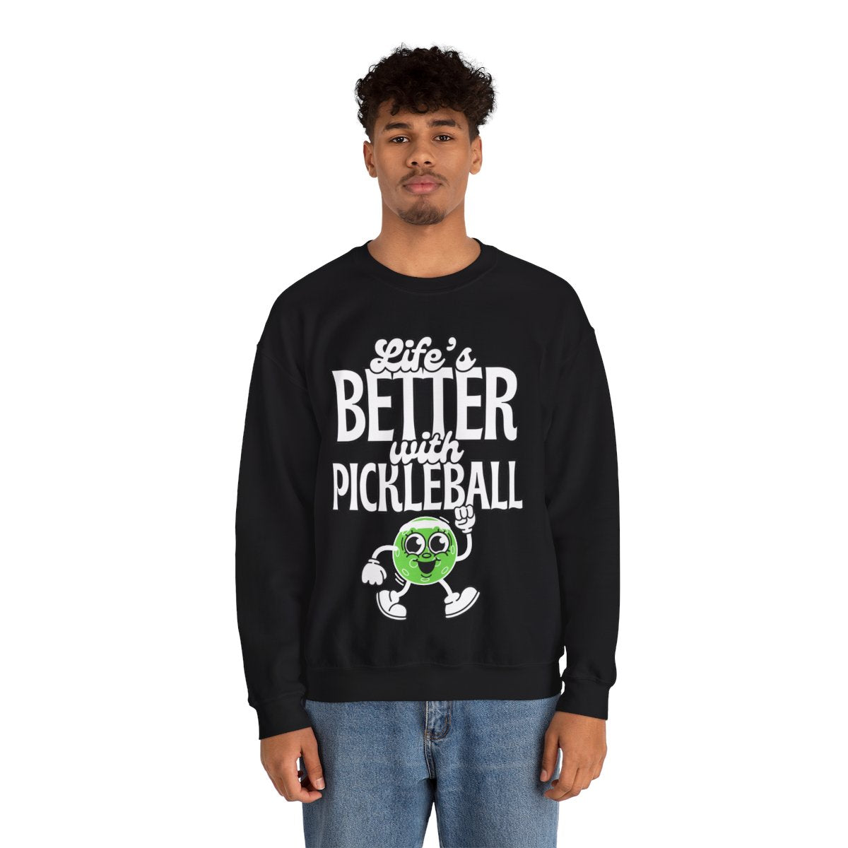 LIFE'S BETTER W/ PICKLEBALL 2 - Pickleball (Sweatshirt) - GRANDSLAM PH
