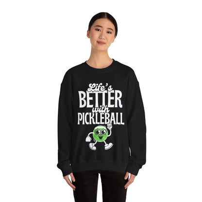 LIFE'S BETTER W/ PICKLEBALL 2 - Pickleball (Sweatshirt) - GRANDSLAM PH