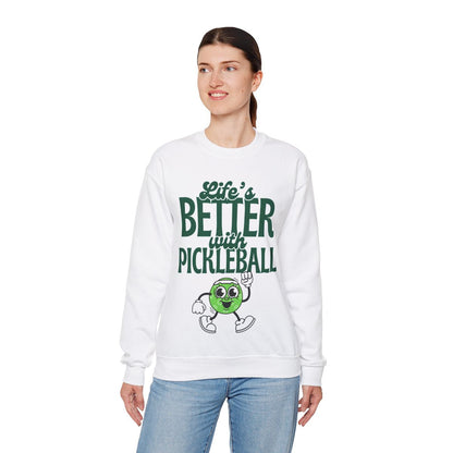 LIFE'S BETTER W/ PICKLEBALL 2 - Pickleball (Sweatshirt) - GRANDSLAM PH
