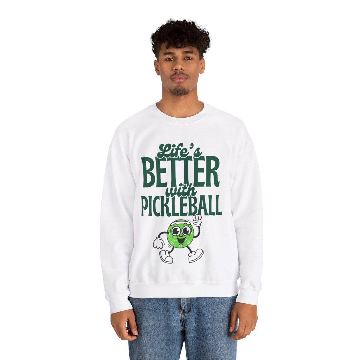 LIFE'S BETTER W/ PICKLEBALL 2 - Pickleball (Sweatshirt) - GRANDSLAM PH