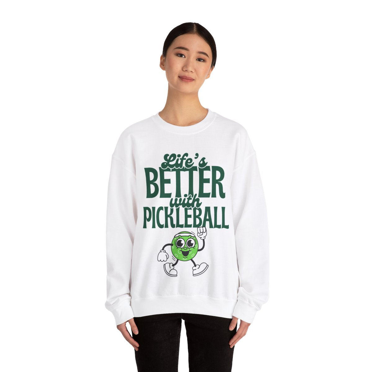 LIFE'S BETTER W/ PICKLEBALL 2 - Pickleball (Sweatshirt) - GRANDSLAM PH