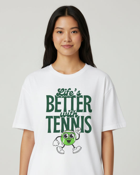 LIFE'S BETTER WITH TENNIS - Tennis (Dri Fit) - GRANDSLAM PH