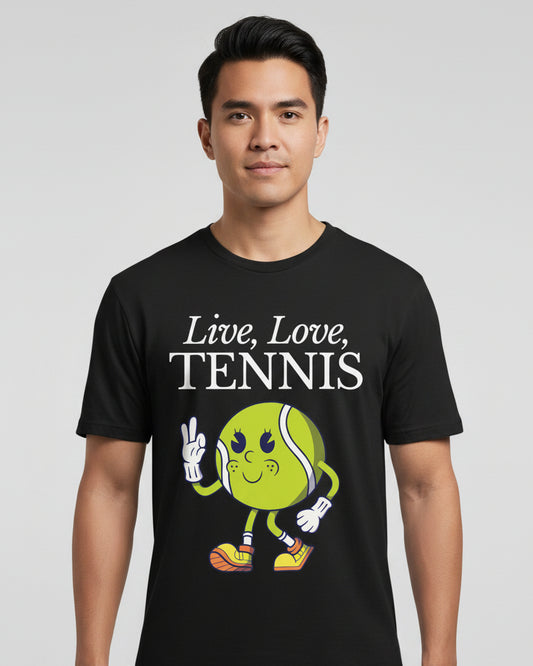 LIVE LOVE TENNIS - Tennis (Dri Fit) - GRANDSLAM PH