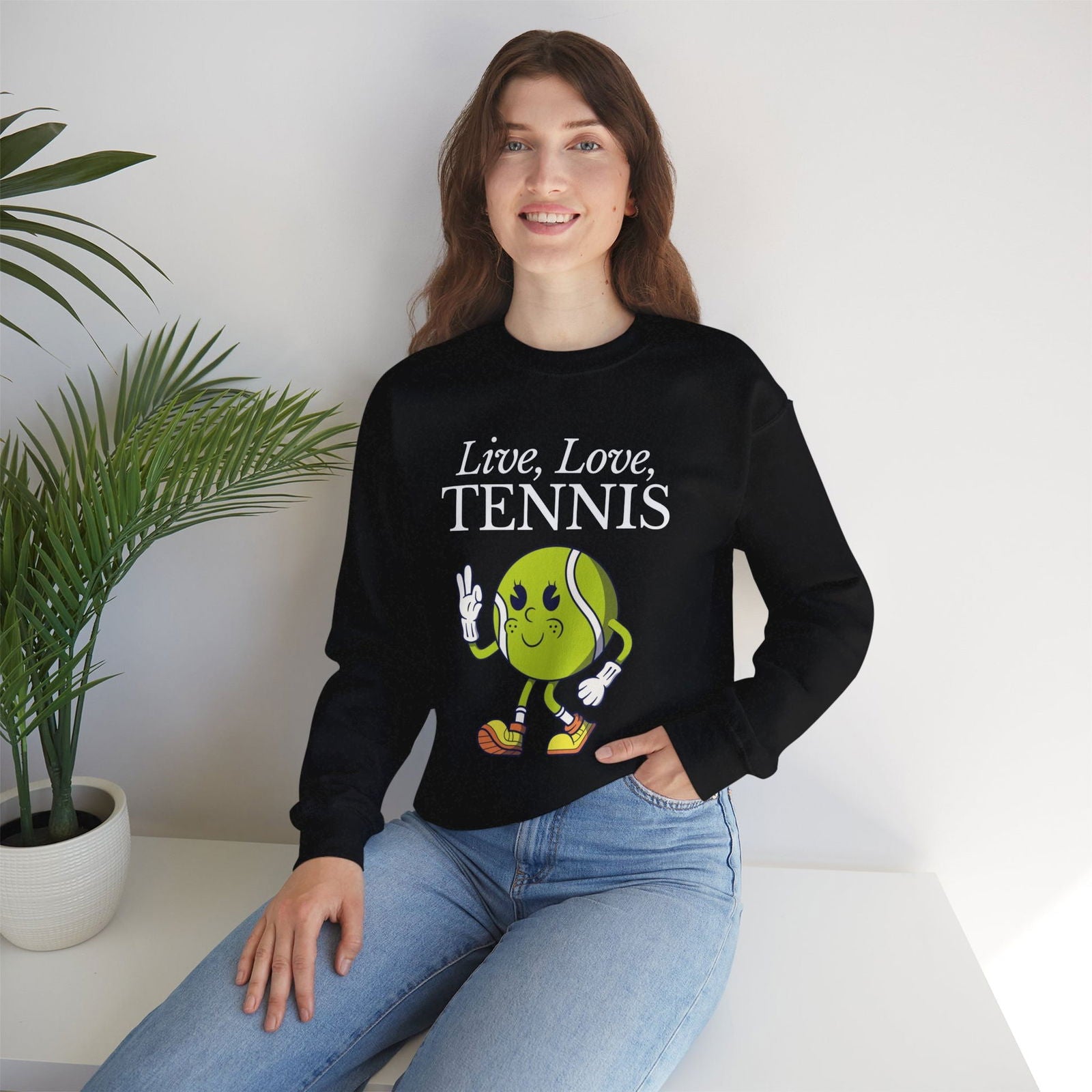 LIVE LOVE TENNIS - Tennis Sweatshirt - GRANDSLAM PH