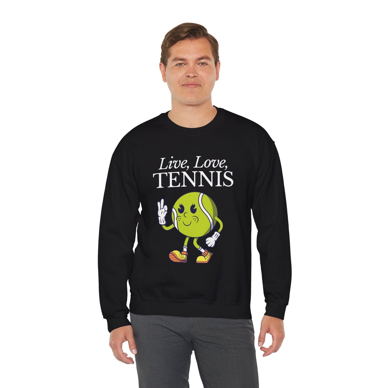 LIVE LOVE TENNIS - Tennis Sweatshirt - GRANDSLAM PH