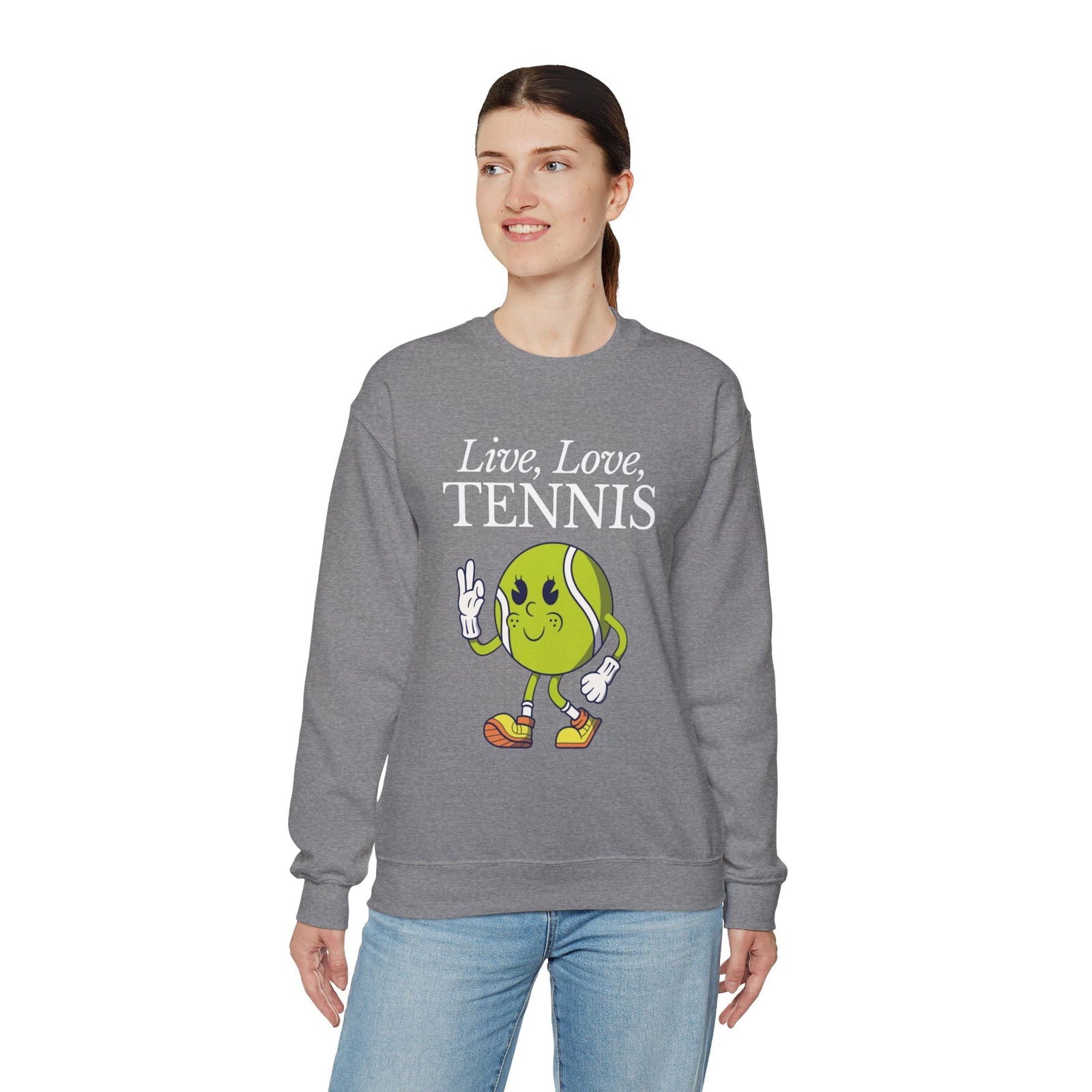LIVE LOVE TENNIS - Tennis Sweatshirt - GRANDSLAM PH