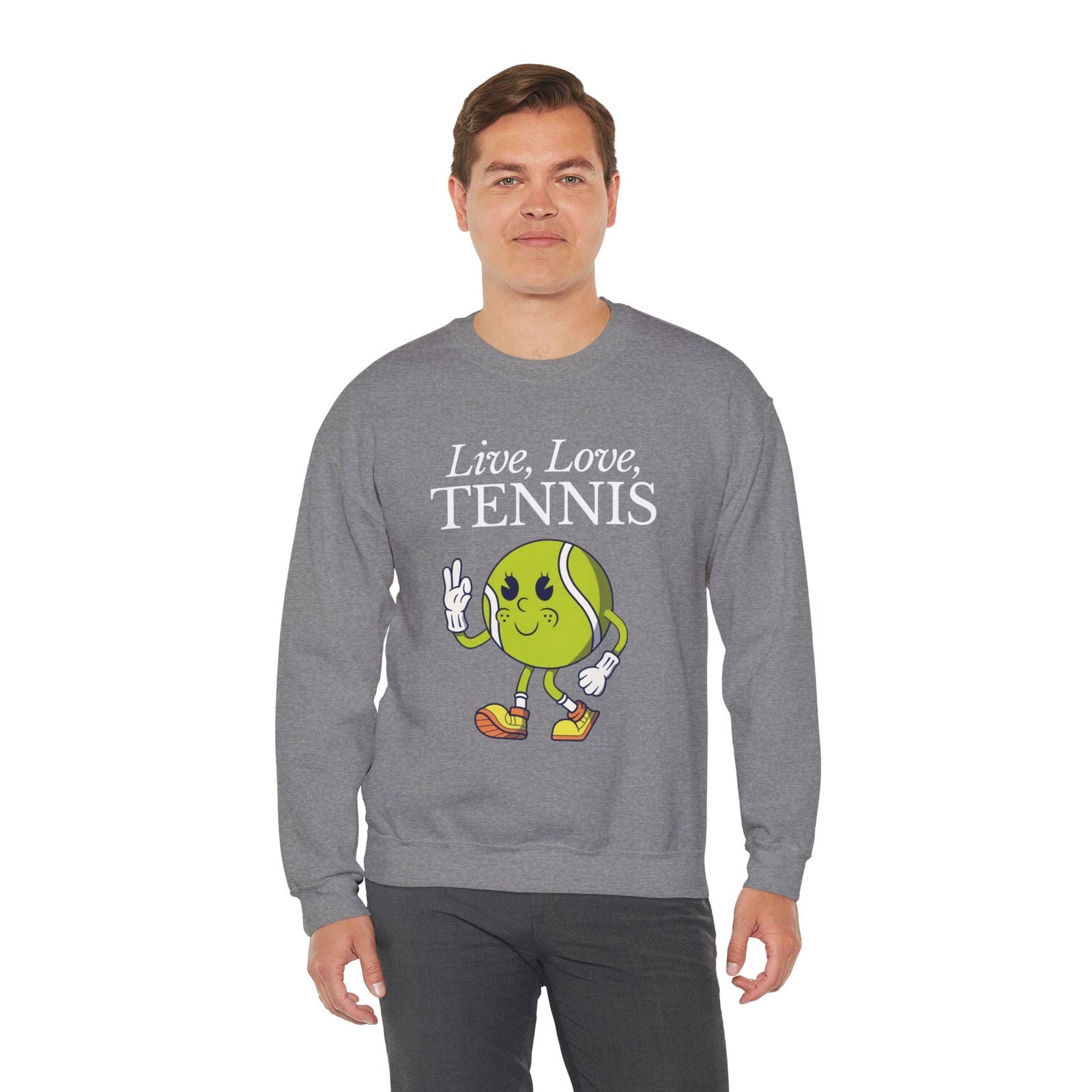 LIVE LOVE TENNIS - Tennis Sweatshirt - GRANDSLAM PH