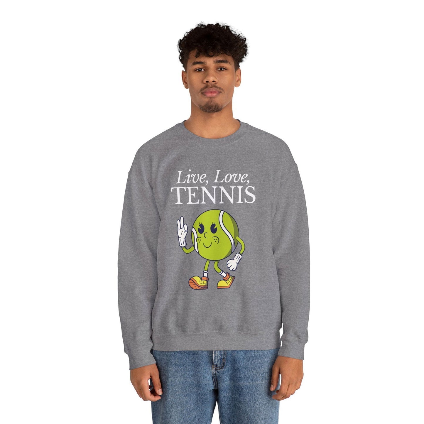LIVE LOVE TENNIS - Tennis Sweatshirt - GRANDSLAM PH