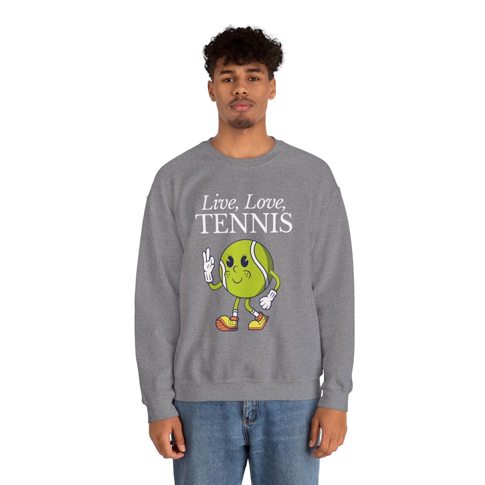 LIVE LOVE TENNIS - Tennis Sweatshirt - GRANDSLAM PH