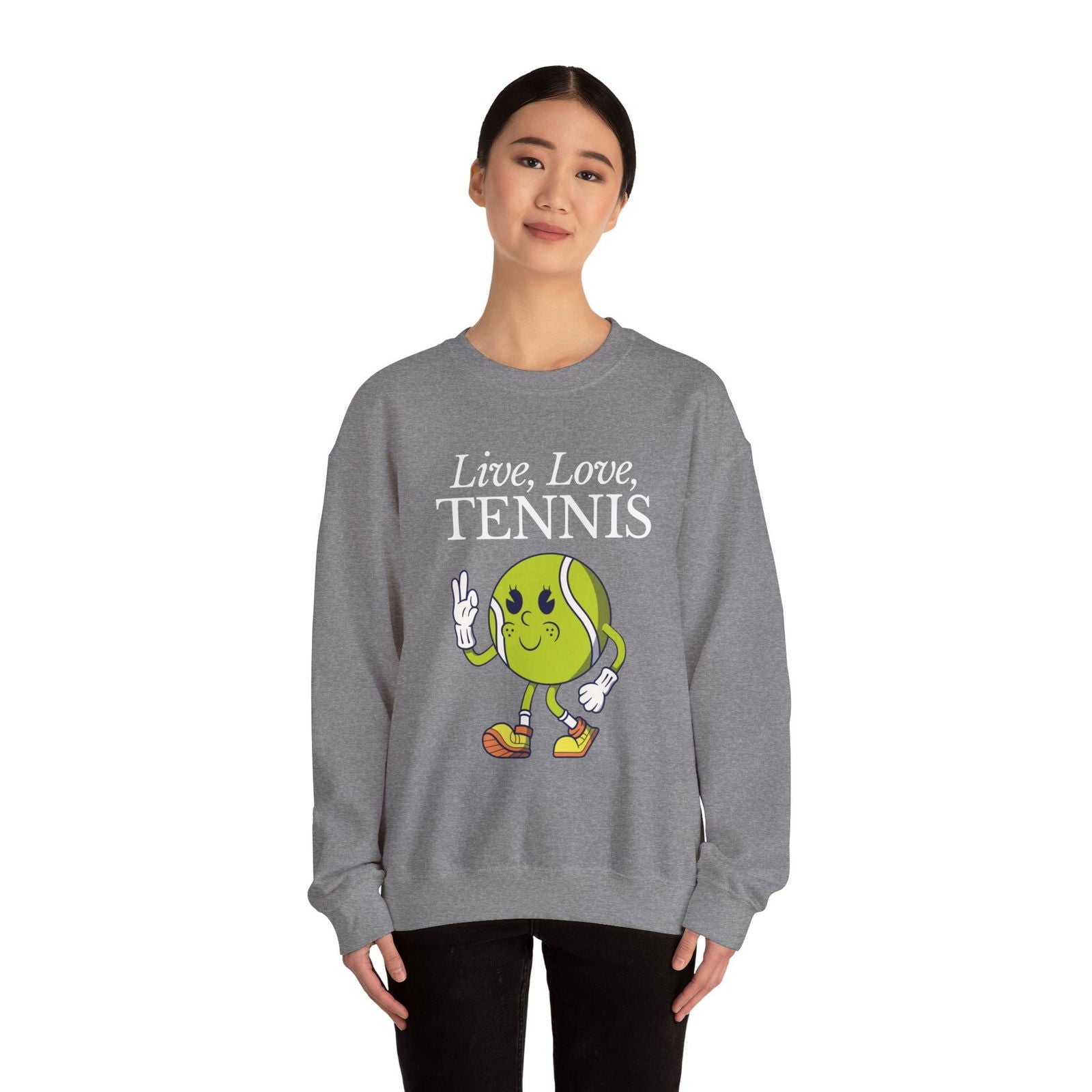 LIVE LOVE TENNIS - Tennis Sweatshirt - GRANDSLAM PH