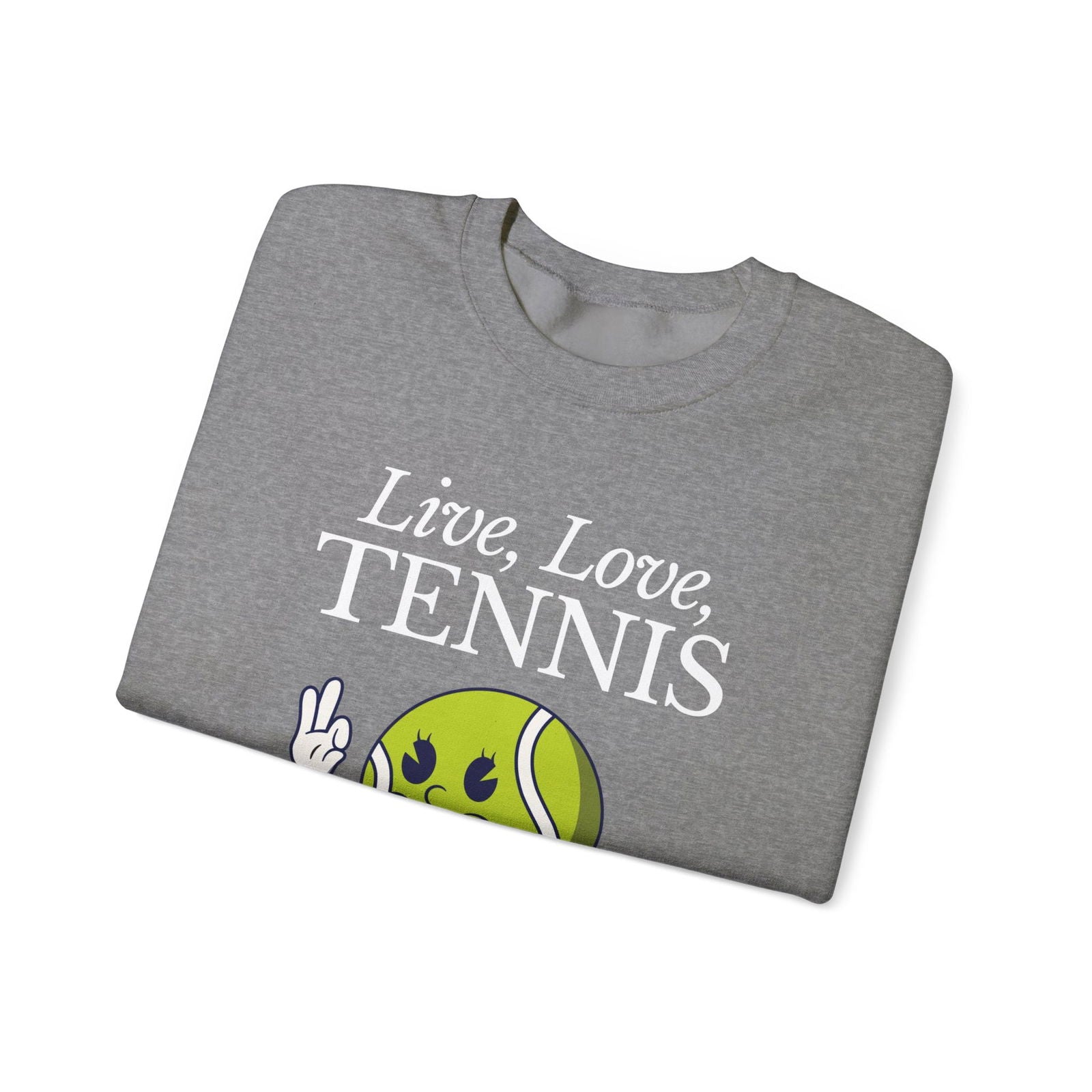 LIVE LOVE TENNIS - Tennis Sweatshirt - GRANDSLAM PH