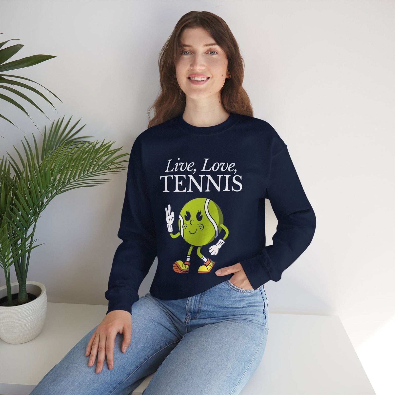 LIVE LOVE TENNIS - Tennis Sweatshirt - GRANDSLAM PH