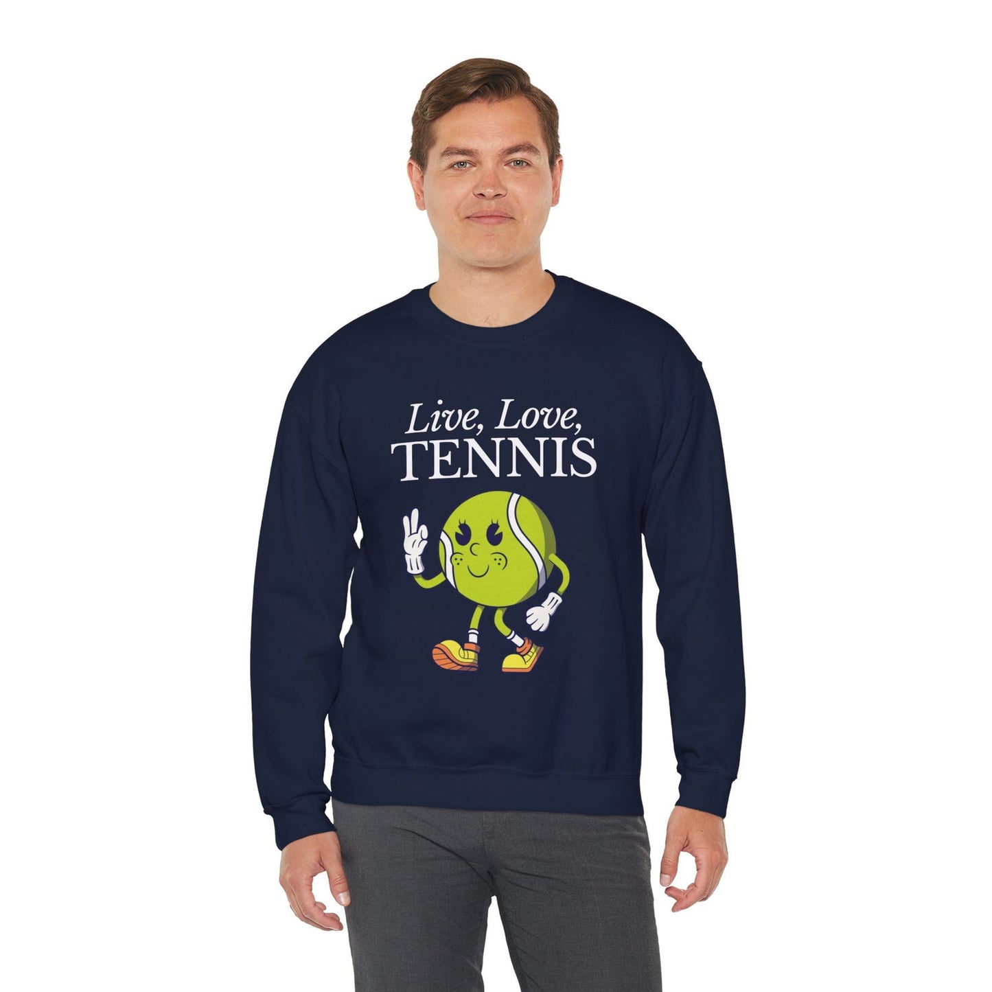 LIVE LOVE TENNIS - Tennis Sweatshirt - GRANDSLAM PH