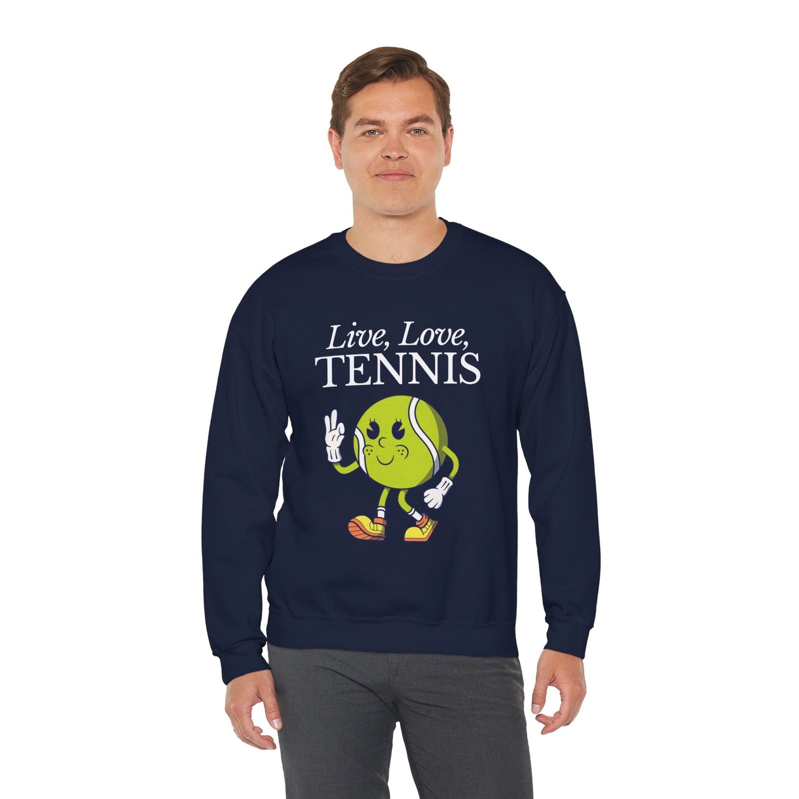 LIVE LOVE TENNIS - Tennis Sweatshirt - GRANDSLAM PH