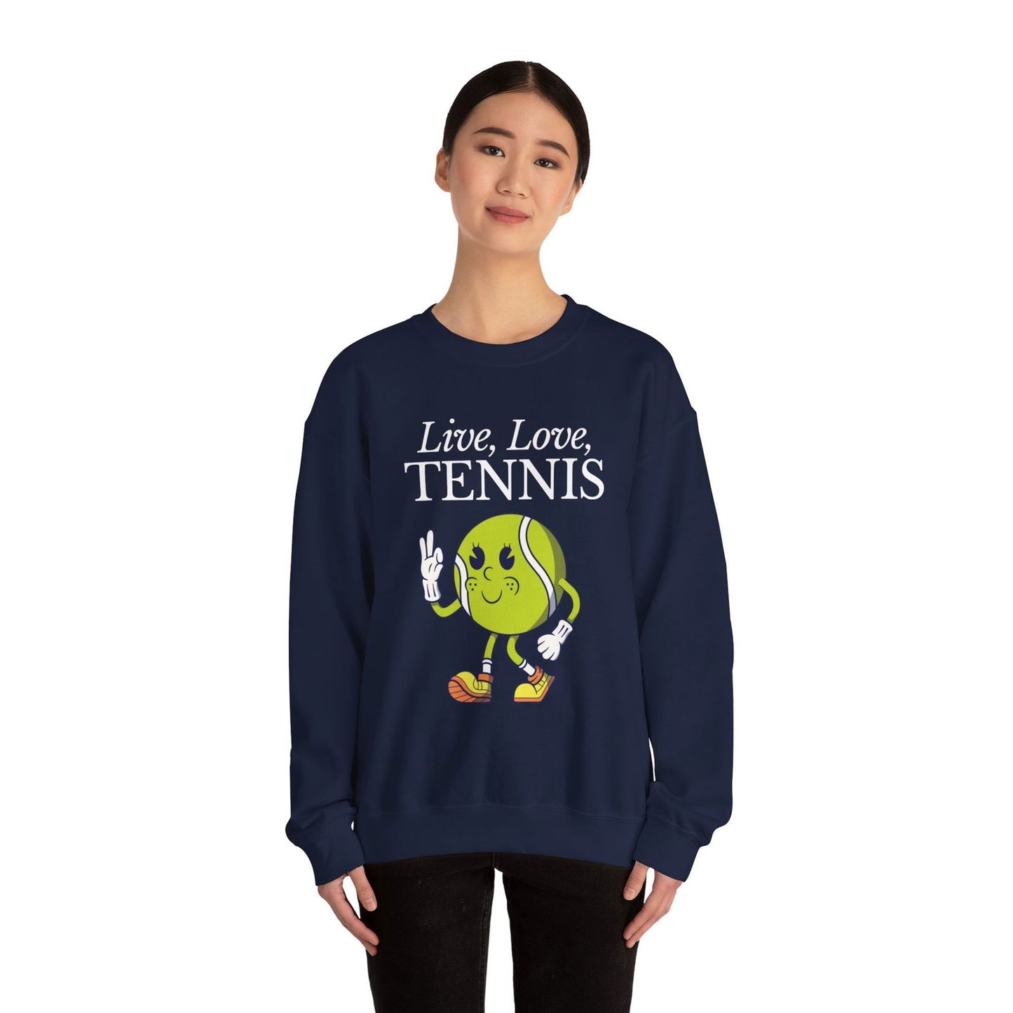 LIVE LOVE TENNIS - Tennis Sweatshirt - GRANDSLAM PH