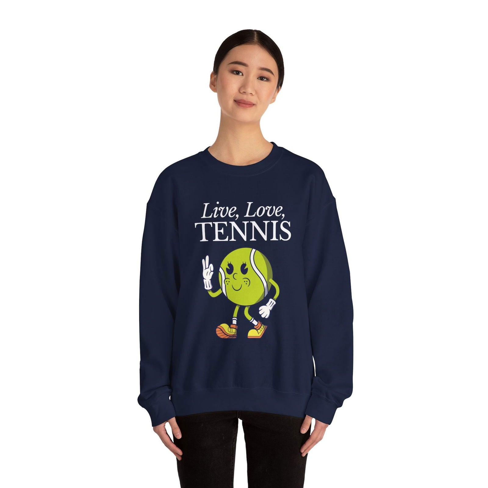 LIVE LOVE TENNIS - Tennis Sweatshirt - GRANDSLAM PH