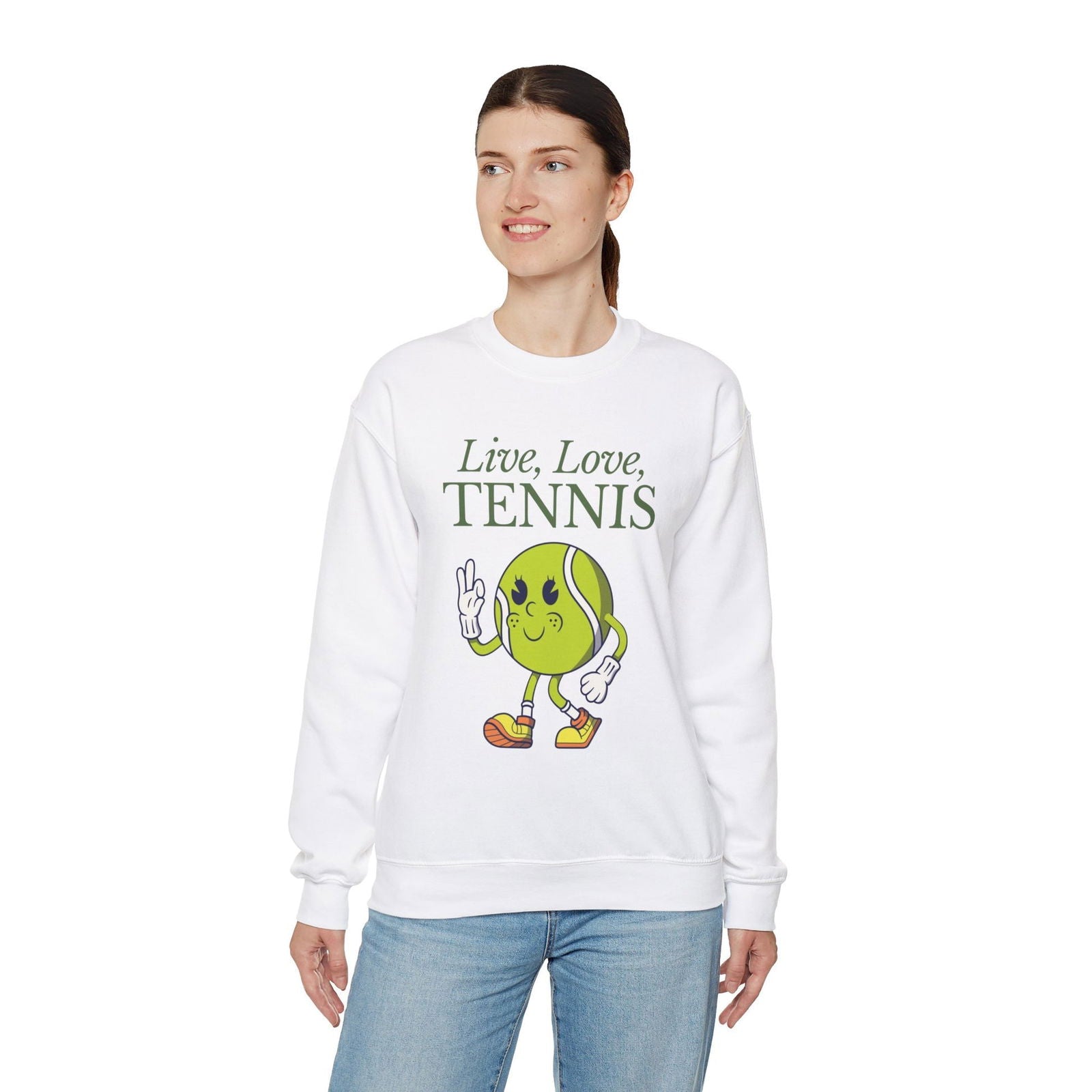 LIVE LOVE TENNIS - Tennis Sweatshirt - GRANDSLAM PH