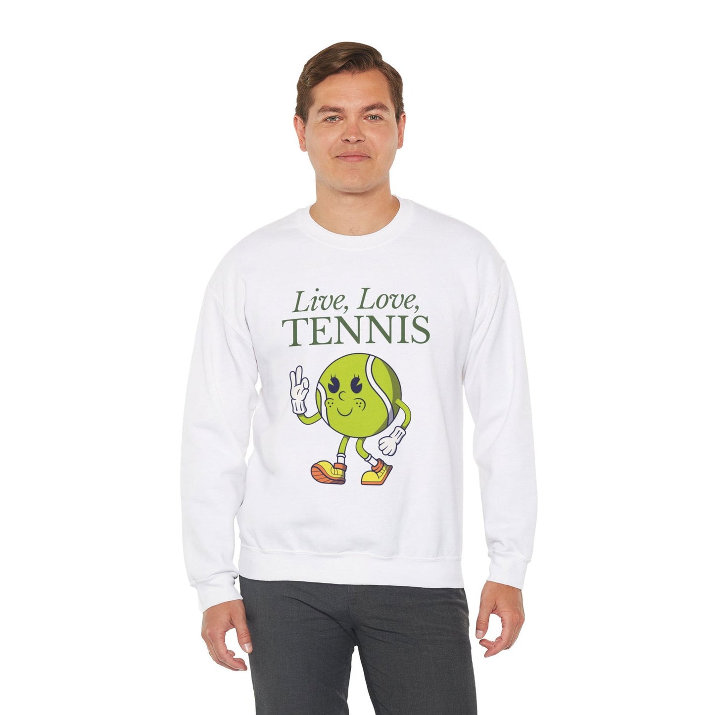 LIVE LOVE TENNIS - Tennis Sweatshirt - GRANDSLAM PH