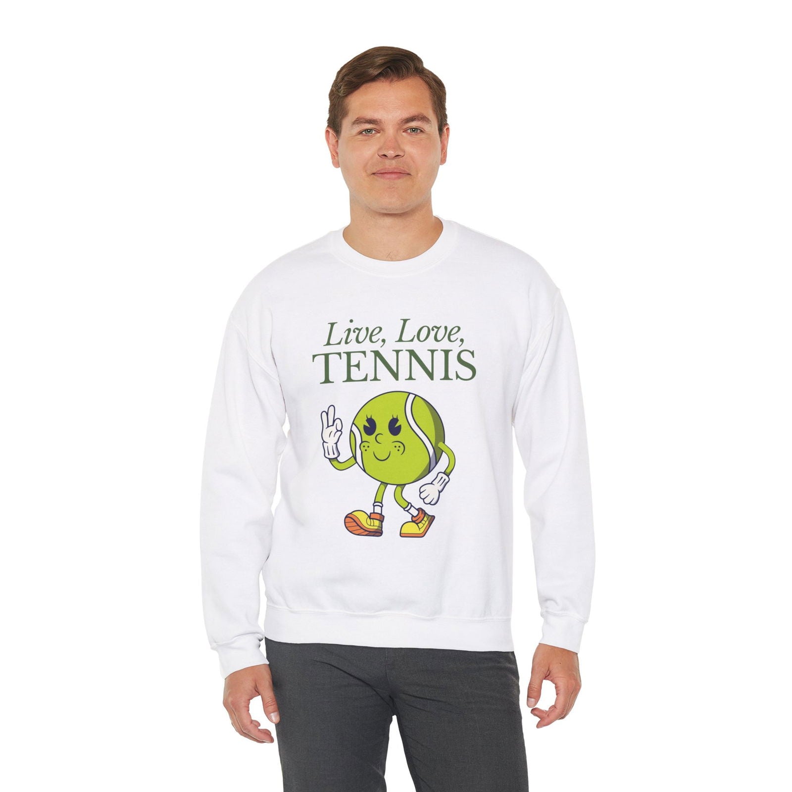 LIVE LOVE TENNIS - Tennis Sweatshirt - GRANDSLAM PH