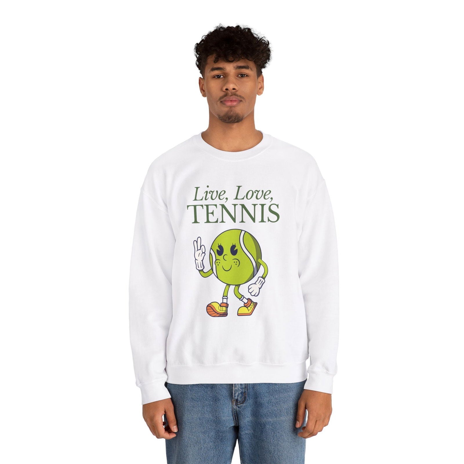 LIVE LOVE TENNIS - Tennis Sweatshirt - GRANDSLAM PH