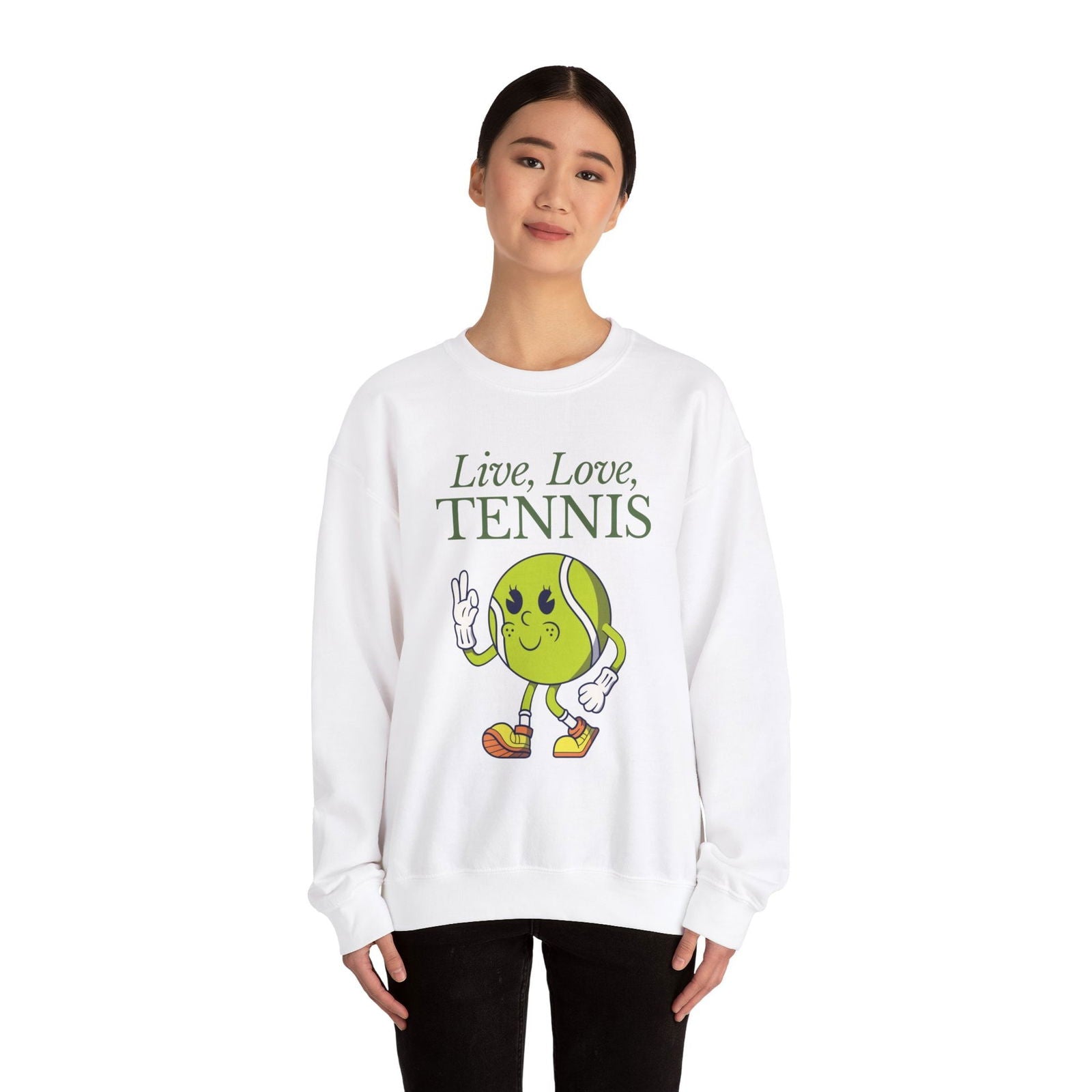 LIVE LOVE TENNIS - Tennis Sweatshirt - GRANDSLAM PH