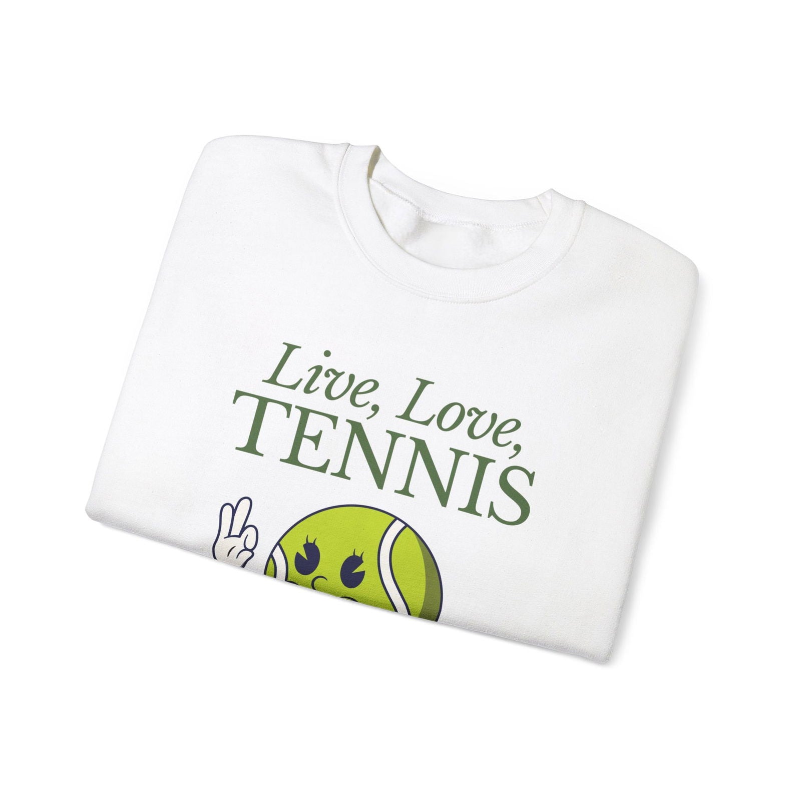 LIVE LOVE TENNIS - Tennis Sweatshirt - GRANDSLAM PH