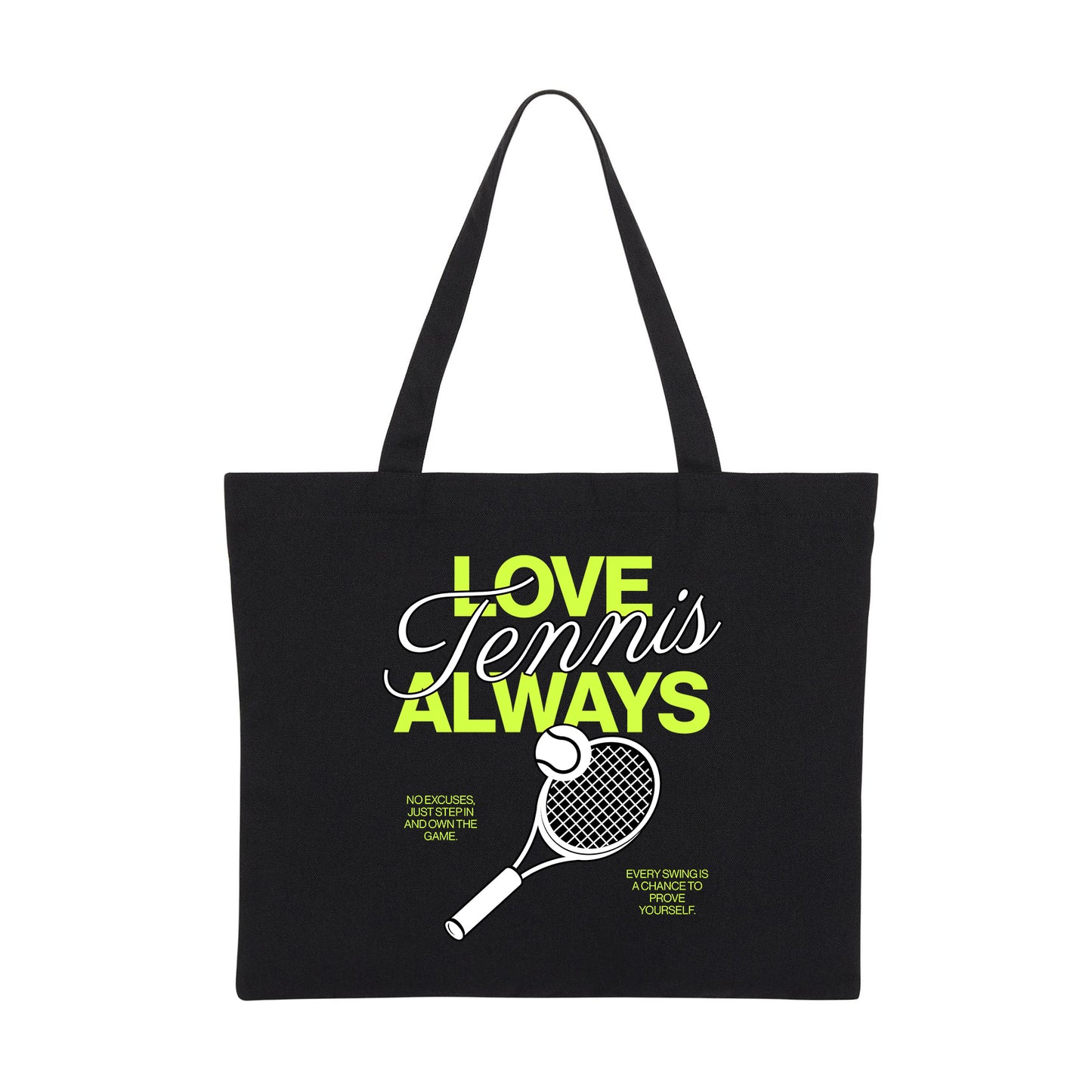 LOVE TENNIS ALWAYS - Tennis (Tote Bag)