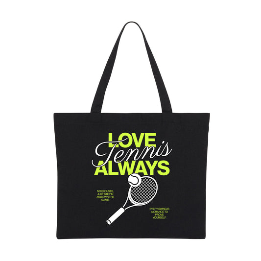 LOVE TENNIS ALWAYS - Tennis (Tote Bag)