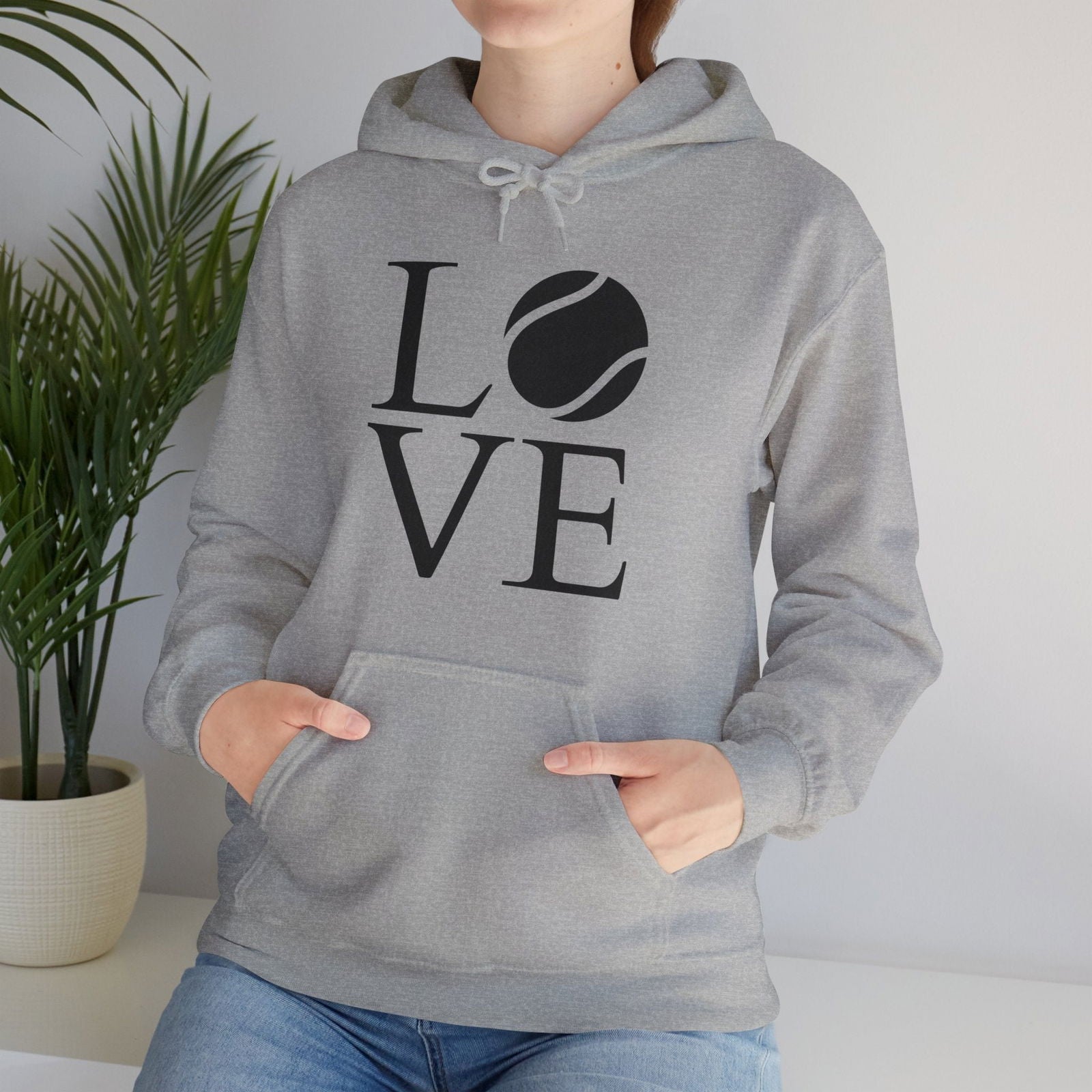 LOVE  1 - Tennis Hoodie - GRANDSLAM PH