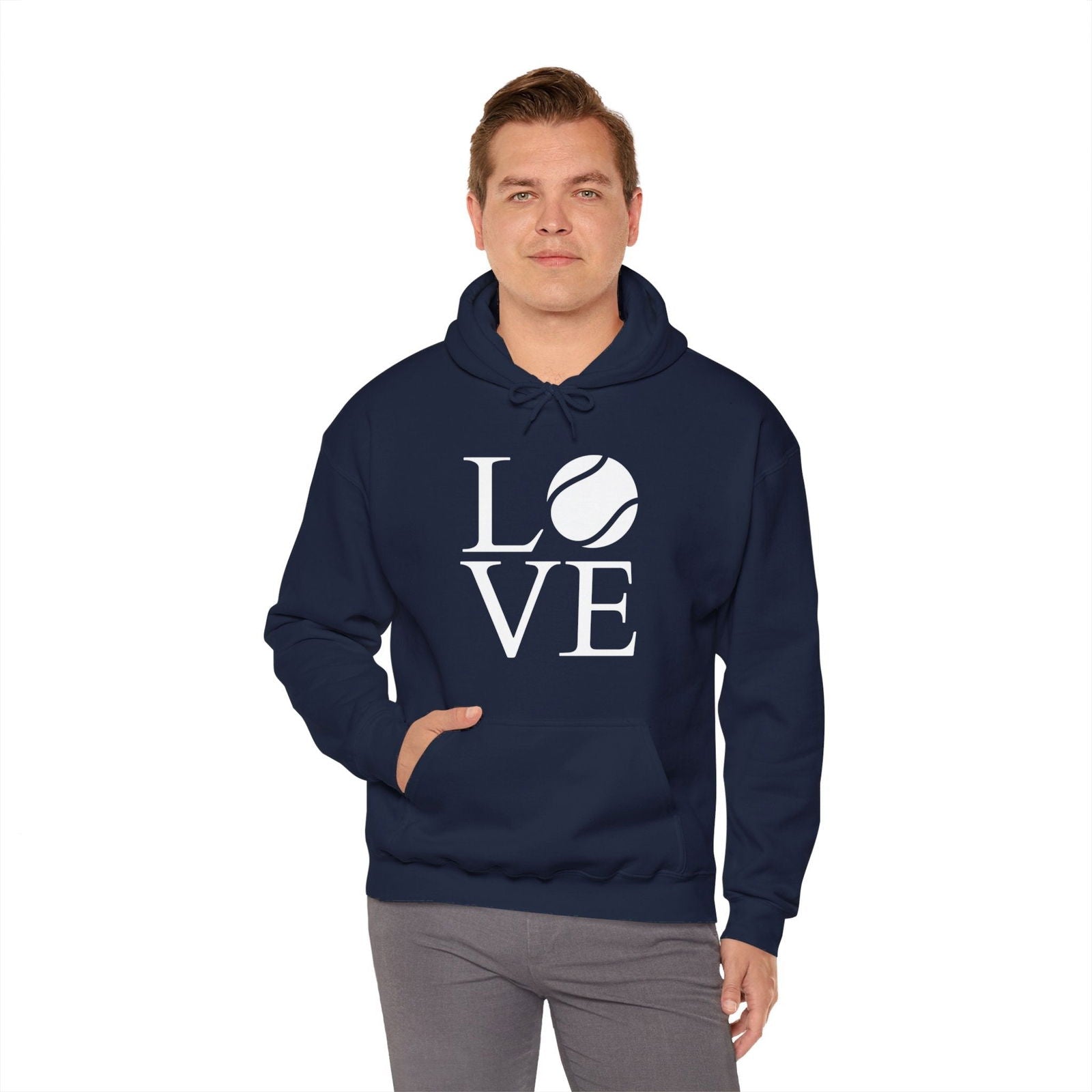 LOVE  1 - Tennis Hoodie - GRANDSLAM PH