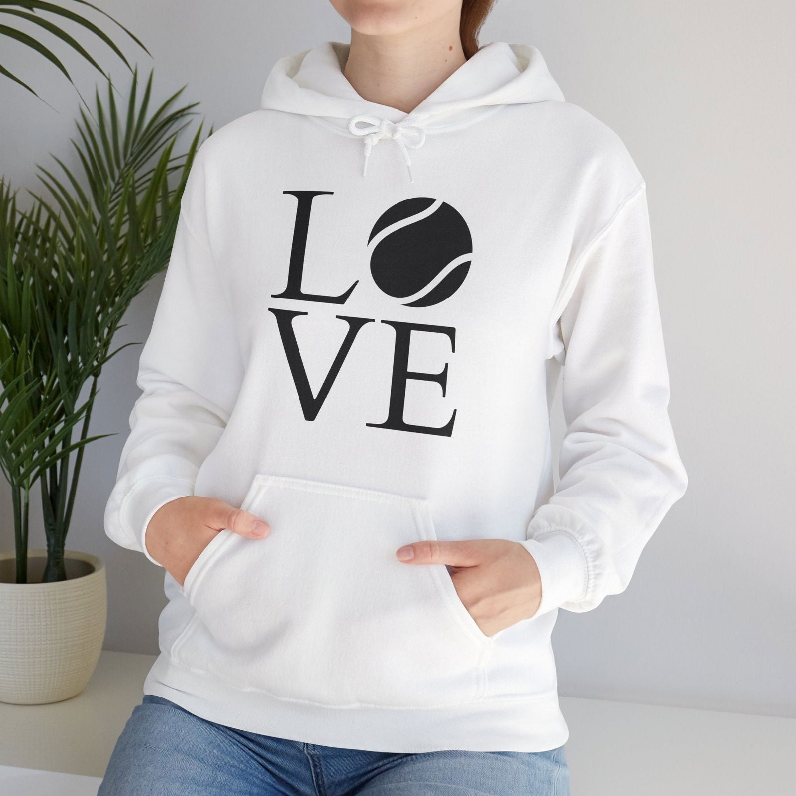 LOVE  1 - Tennis Hoodie - GRANDSLAM PH