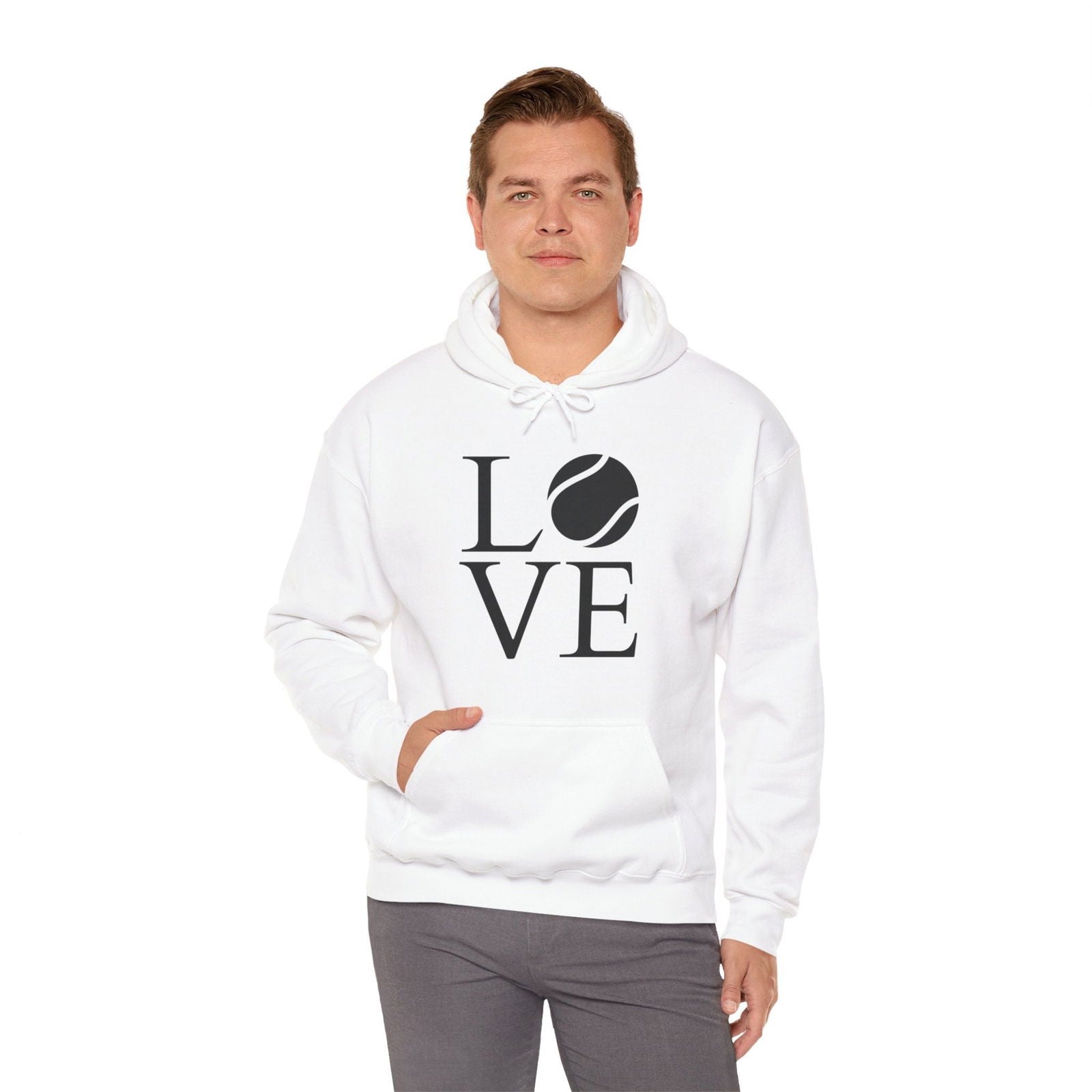 LOVE  1 - Tennis Hoodie - GRANDSLAM PH