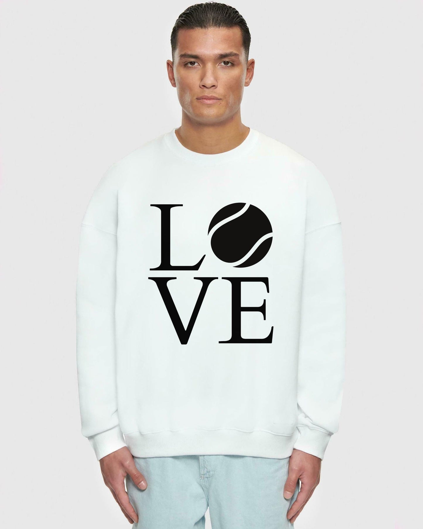 LOVE 1 - Tennis Sweatshirt - GRANDSLAM PH