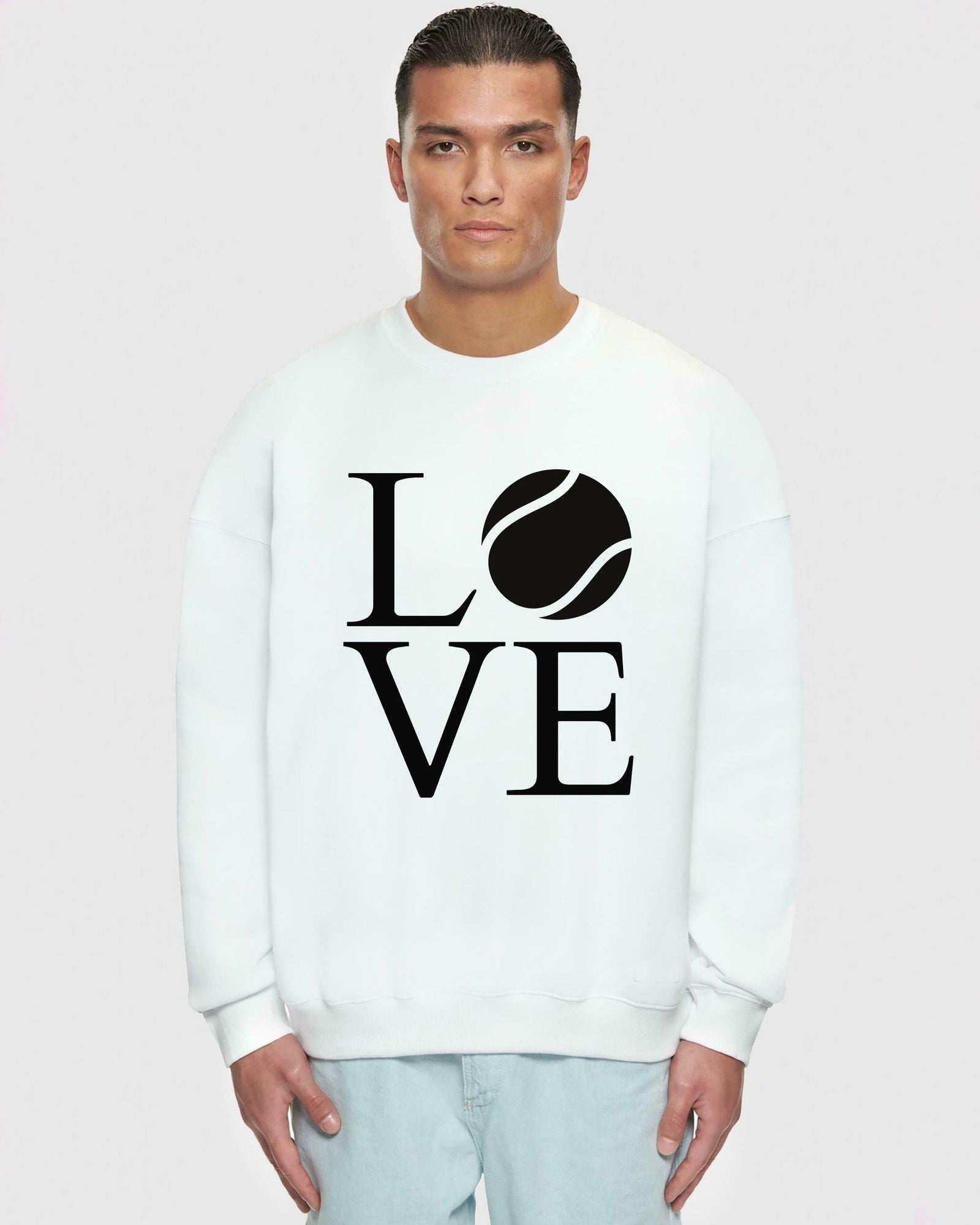 LOVE 1 - Tennis Sweatshirt - GRANDSLAM PH