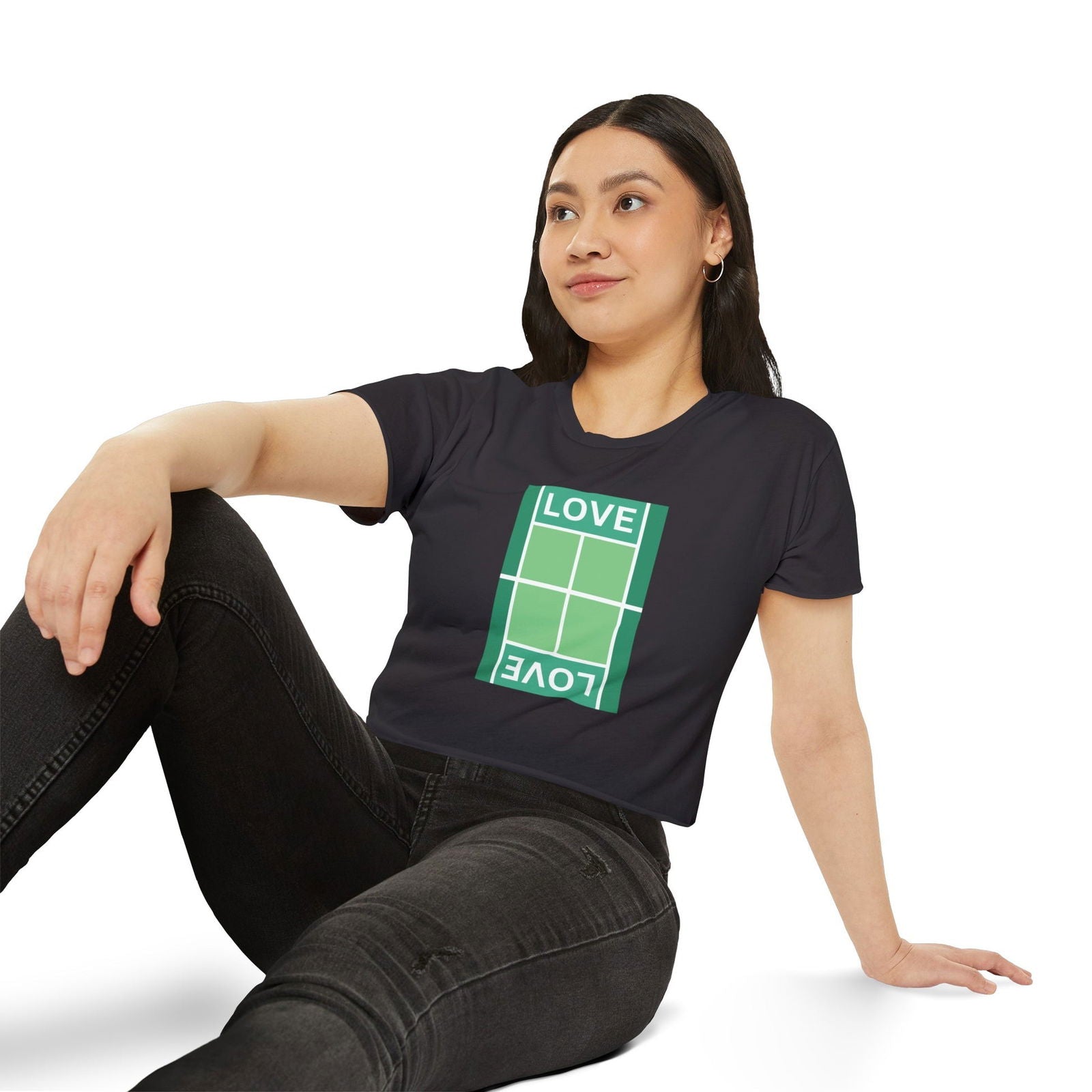LOVE 3 - Tennis Crop Top - GRANDSLAM PH